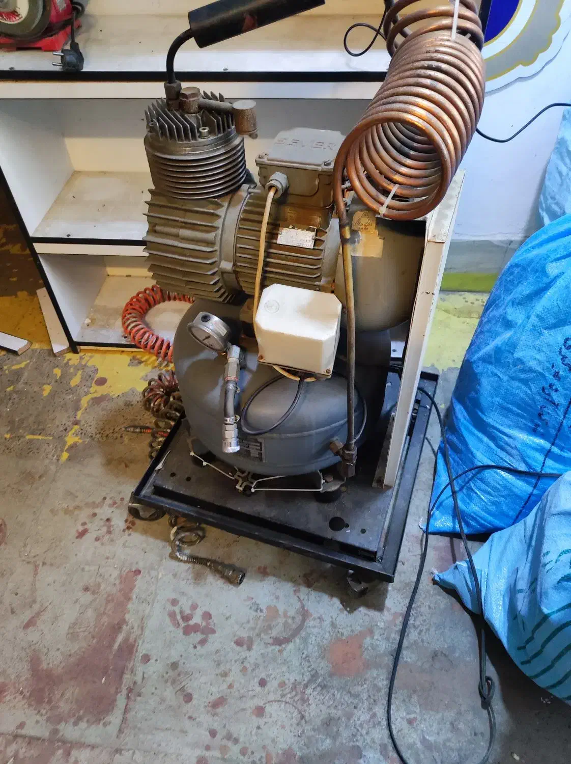 کمپرسور باد|ابزارآلات|کرج, کارخانه قند|دیوار