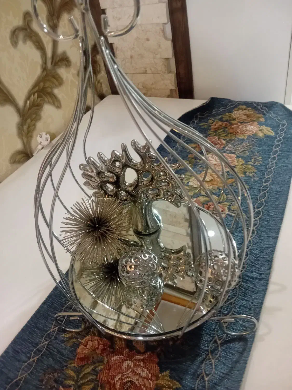 سینی آینه ای|صنایع دستی و سایر لوازم تزئینی|فردیس, شهرک ۱۱۰|دیوار