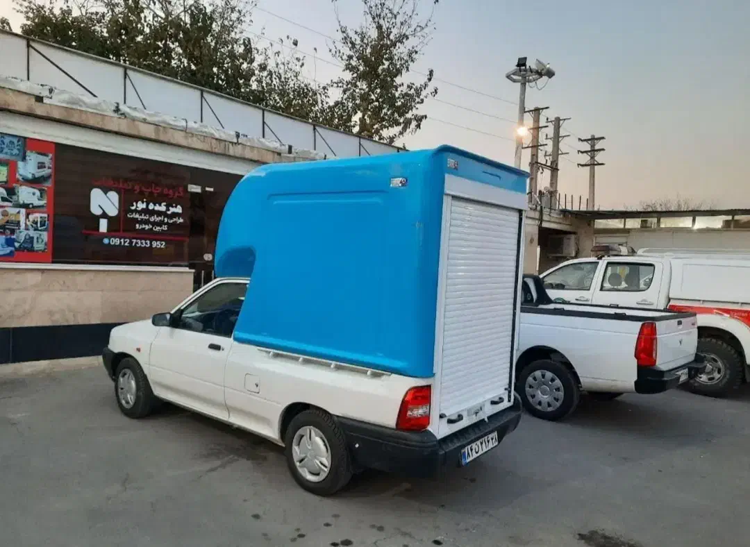 کابین عقب پرایدی کرکره جکی اتاق دولنگه ۱۴۰|قطعات یدکی و لوازم جانبی|بندرعباس, |دیوار