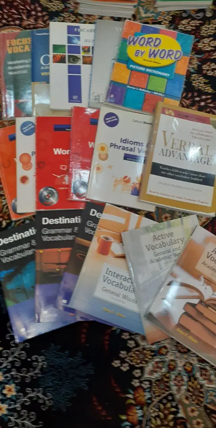 کتاب های گرامر و لغت انگلیسی|کتاب و مجله آموزشی|لاهیجان, گلستان|دیوار