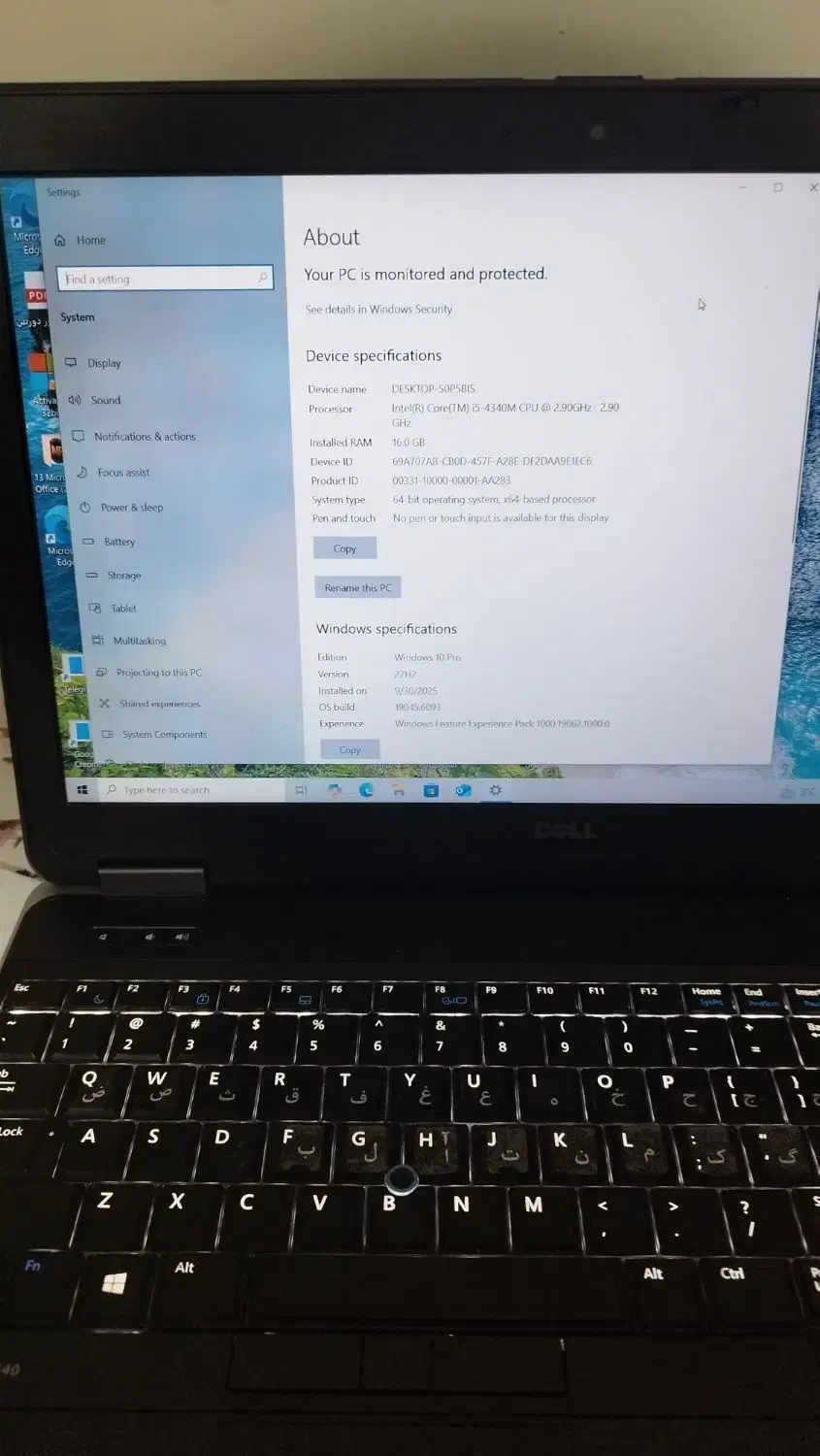 لپ تاپ دل i5 نسل ۴|رایانه همراه|تهران, نارمک جنوبی|دیوار