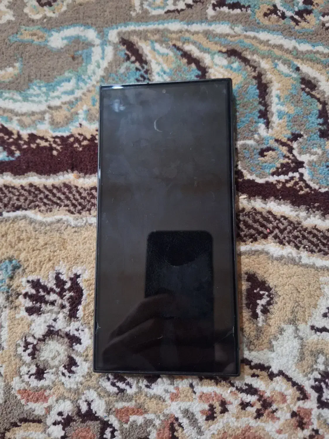 S24 ultra مشکی به همراه شارژر و گارد|موبایل|کرمانشاه, |دیوار