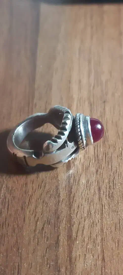 انگشتر یاقوت مرغی ممی سعادت و رکاب علیرضا|جواهرات|فردیس, شهرک ناز|دیوار