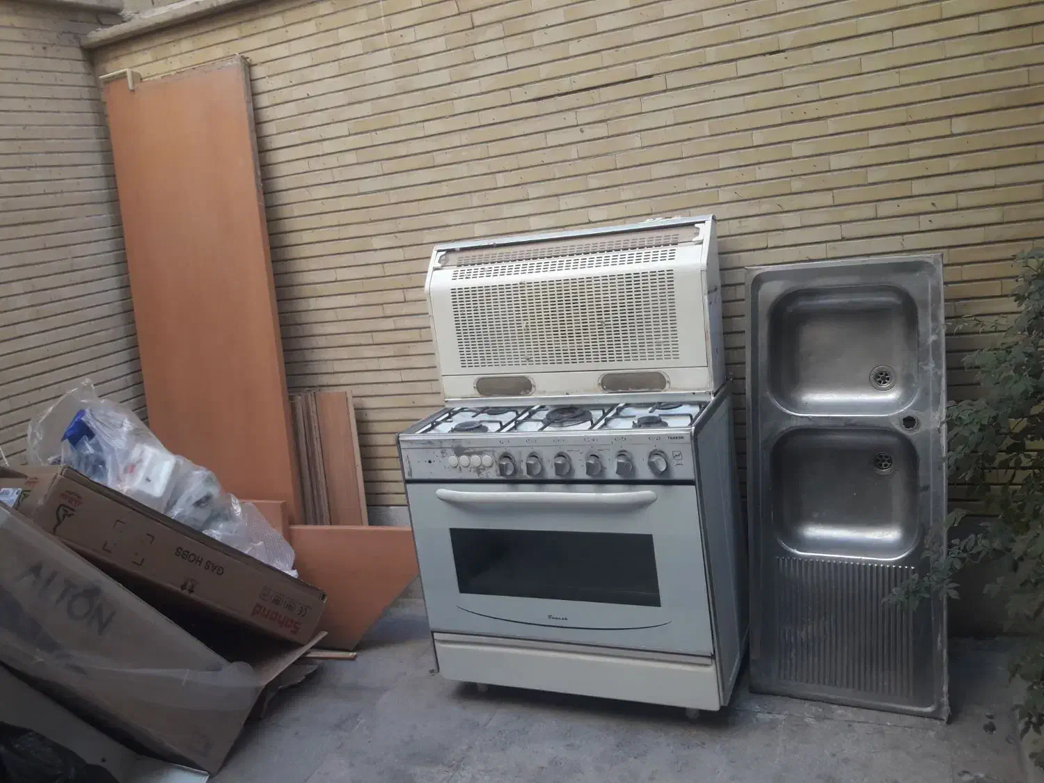 فروش اجاق گاز. هود.سینک|اجاق گاز و لوازم برقی پخت‌وپز|اصفهان, ملک‌شهر|دیوار