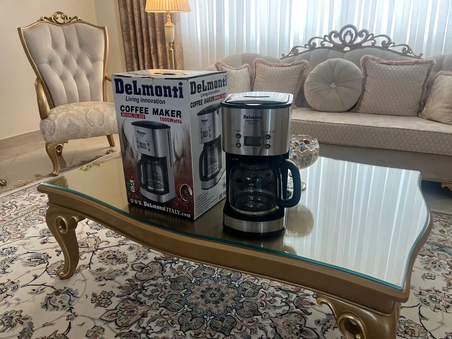 قهوه ساز دلونگی|سماور، چایساز، قهوهساز|کرمانشاه, |دیوار