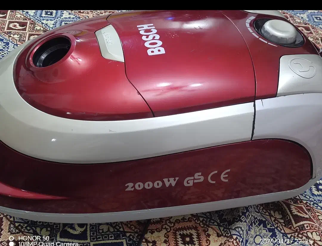 جاروبرقی بوش Bosch 2000w|جاروبرقی، جارو شارژی، بخارشو|اسلامشهر, شهرک لاله|دیوار