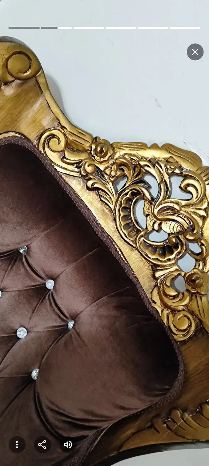 مبل سلطنتی چوب راش|مبلمان خانگی و میز عسلی|گلستان (تهران), |دیوار