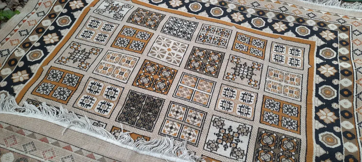 گلیم فرش|گلیم، جاجیم، گبه|دزفول, |دیوار