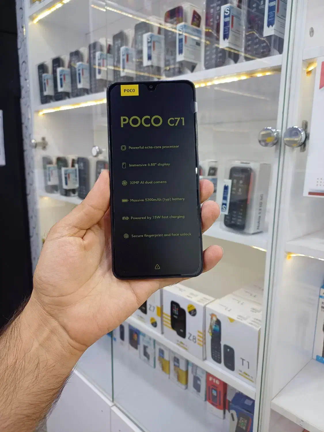 گوشی گیمینگ اقتصادی شیائومی مدل C71 poco|موبایل|رشت, استادسرا|دیوار