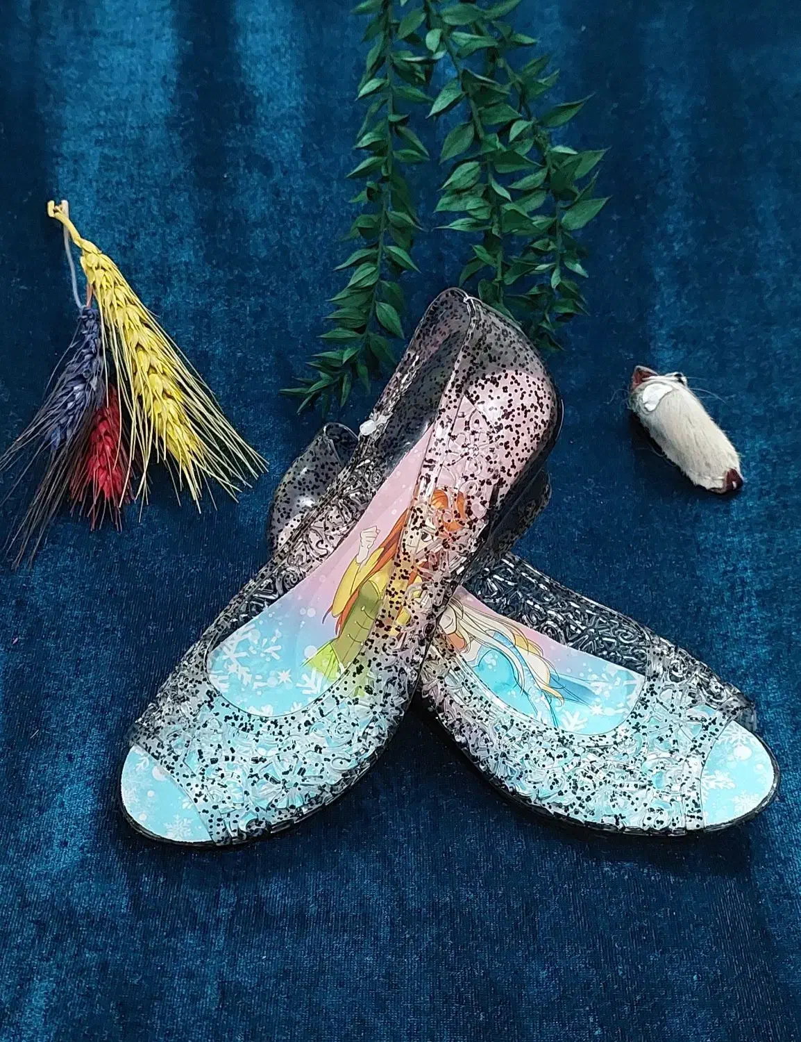 دمپایی مخمل زنانه|کیف، کفش، کمربند|قم, باغ شریفی|دیوار