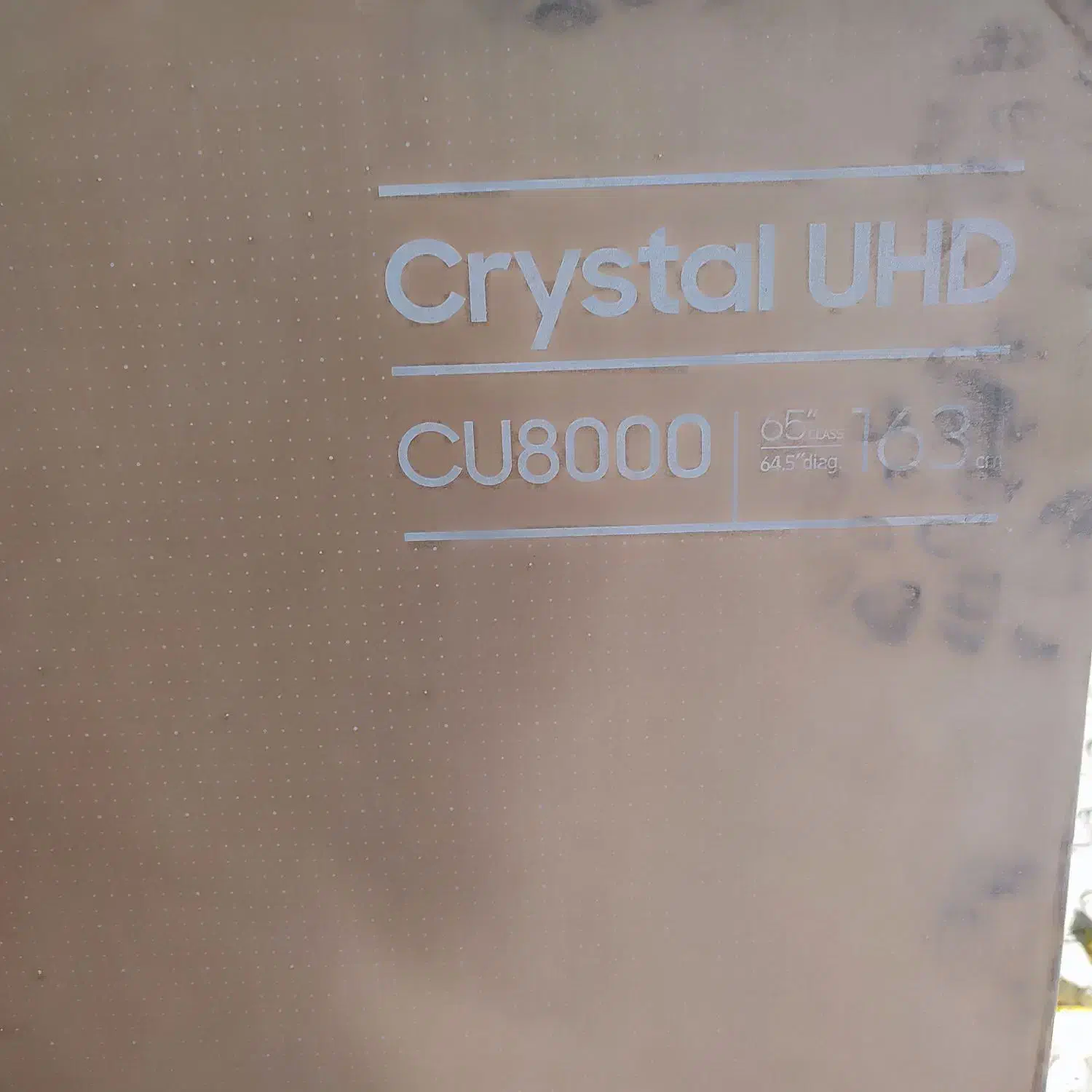 کارتون تلویزیون سامسونگ 65اینچ|تلویزیون و پروژکتور|الوند, |دیوار