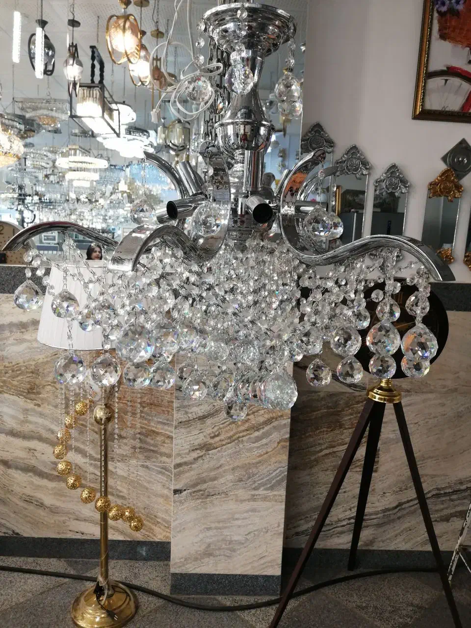 لوستر برند نورسازان|لوستر و چراغ آویز|بوکان, |دیوار