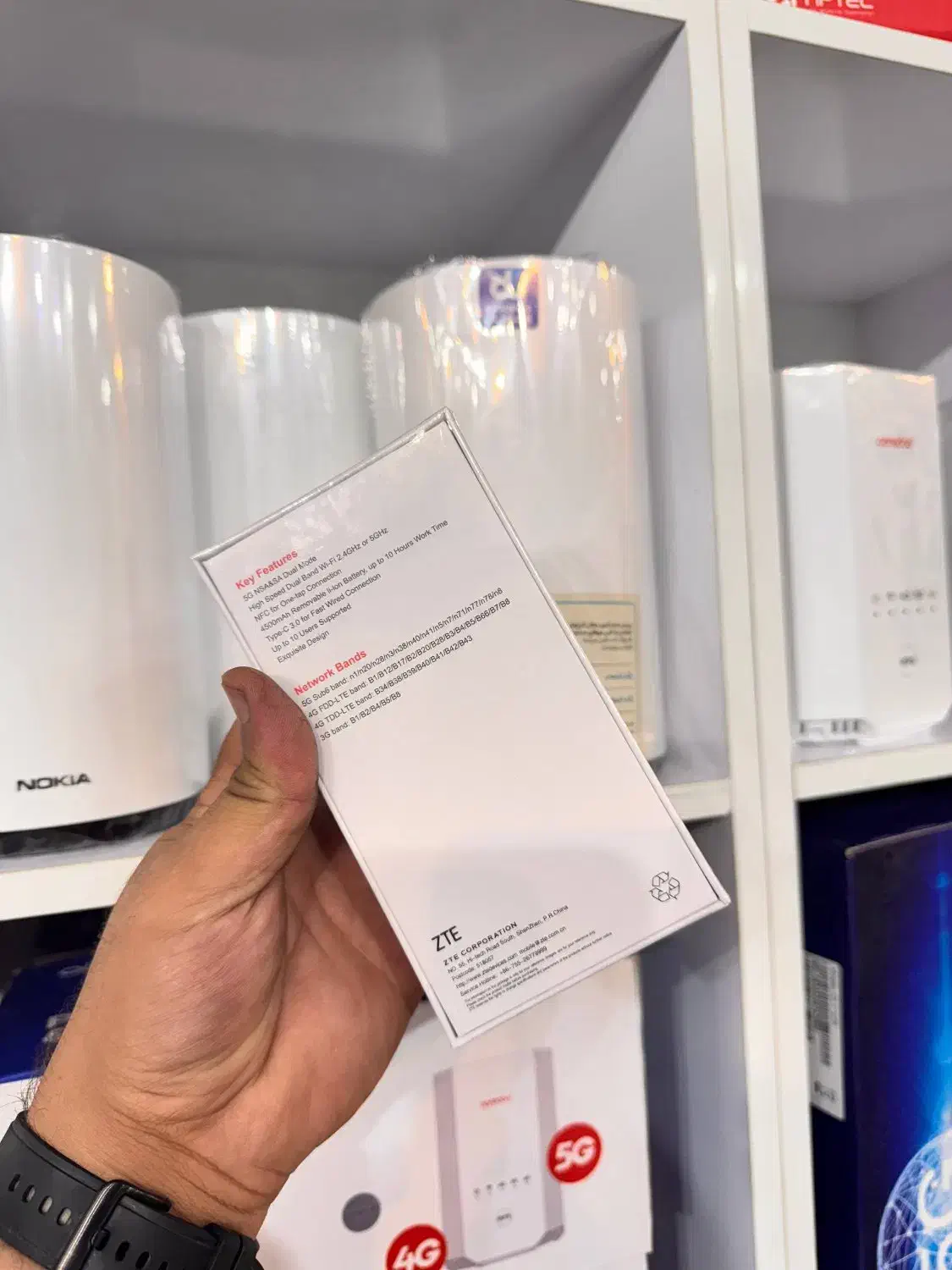 قوی ترین مودم 5G جیبی ZTE مدل U30 Air|مودم و تجهیزات شبکه|اصفهان, شیخ طوسی|دیوار