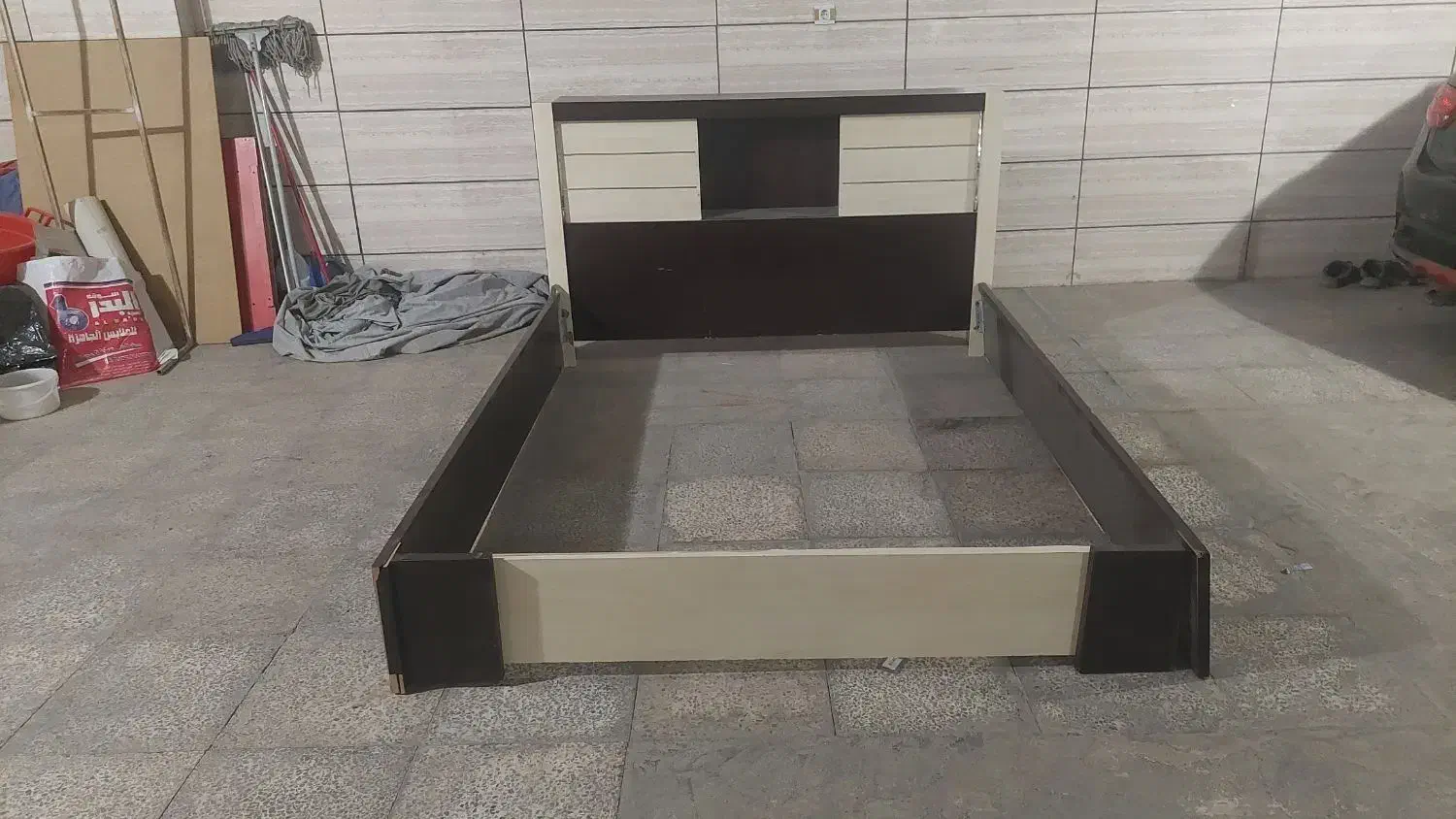 تخت خواب ۲نفره|تخت و سرویس خواب|شیراز, شریفآباد|دیوار