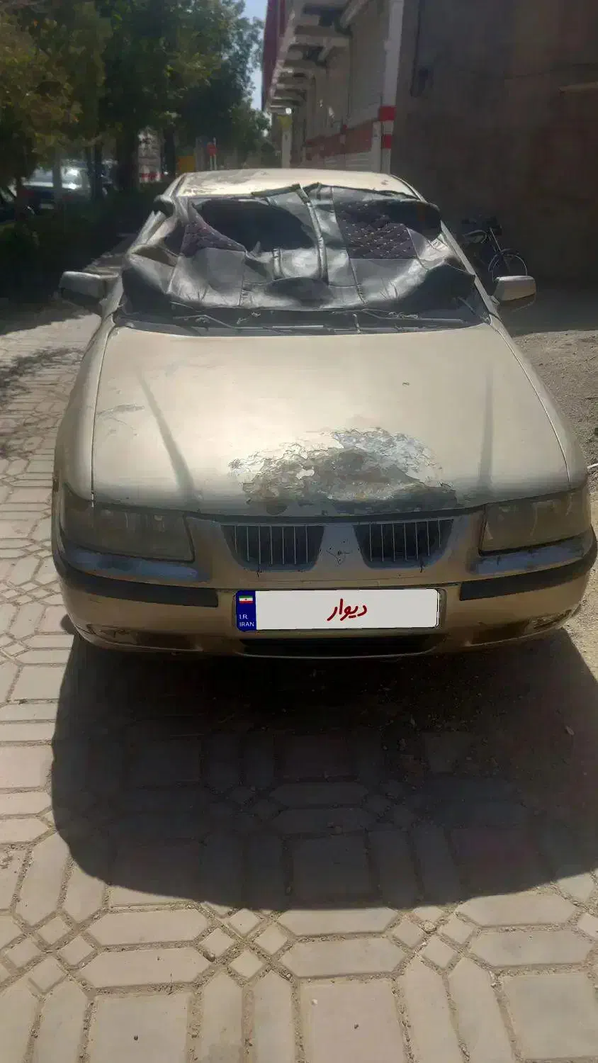 سمند بژ مدل ۸۲ دوگانه فابریک|خودرو سواری و وانت|مبارکه, |دیوار