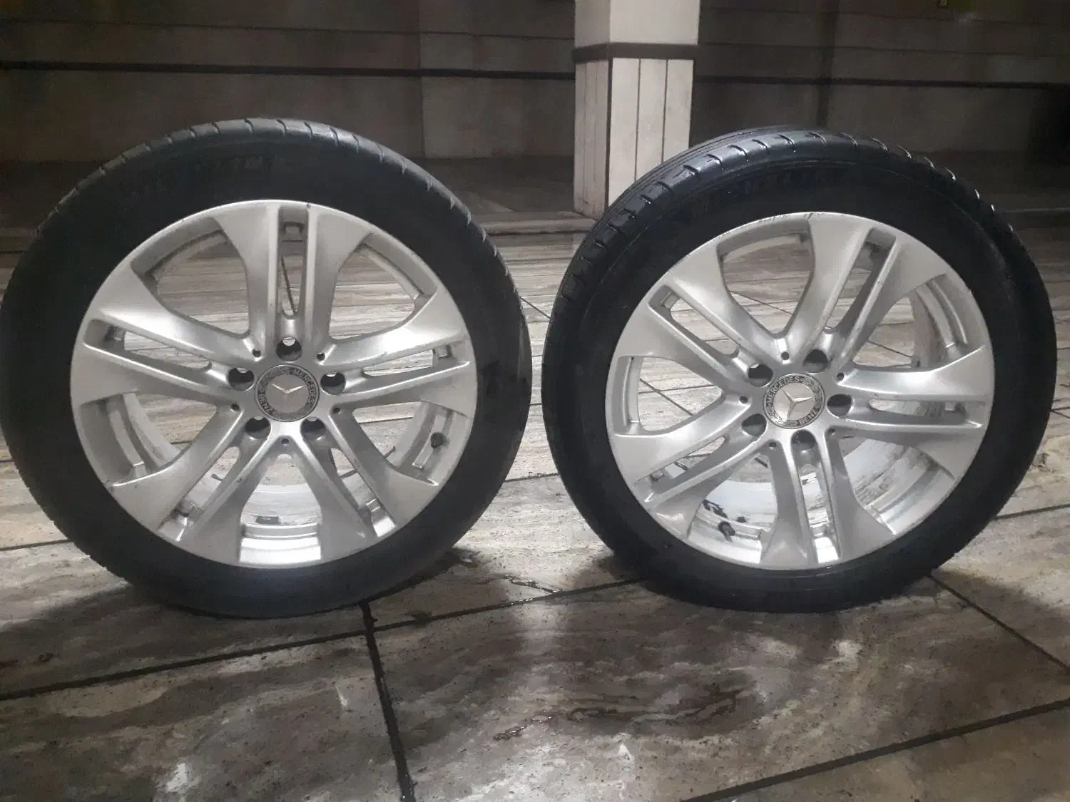 رینگ 17 بنز E اصلی|قطعات یدکی و لوازم جانبی|تهران, آجودانیه|دیوار