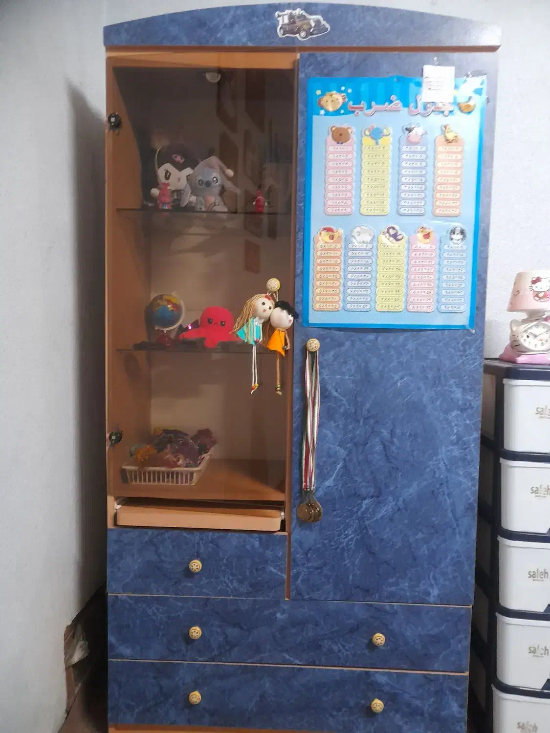 کمد بچه|اسباب و اثاث بچه|رشت, جهاد|دیوار