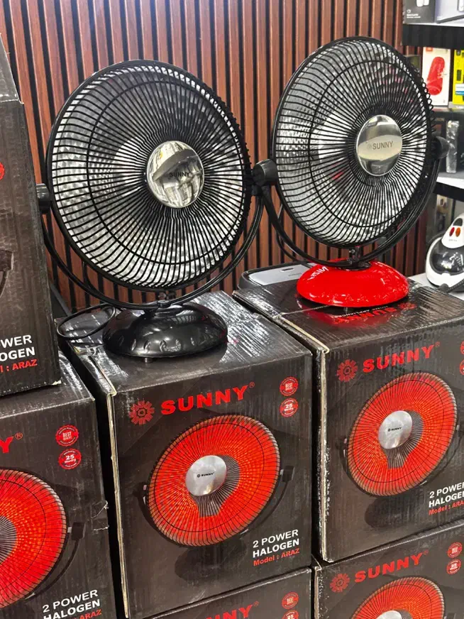 بخاری برقی رومیزی طرح پنکه|بخاری، هیتر، شومینه|قم, کیوانفر|دیوار