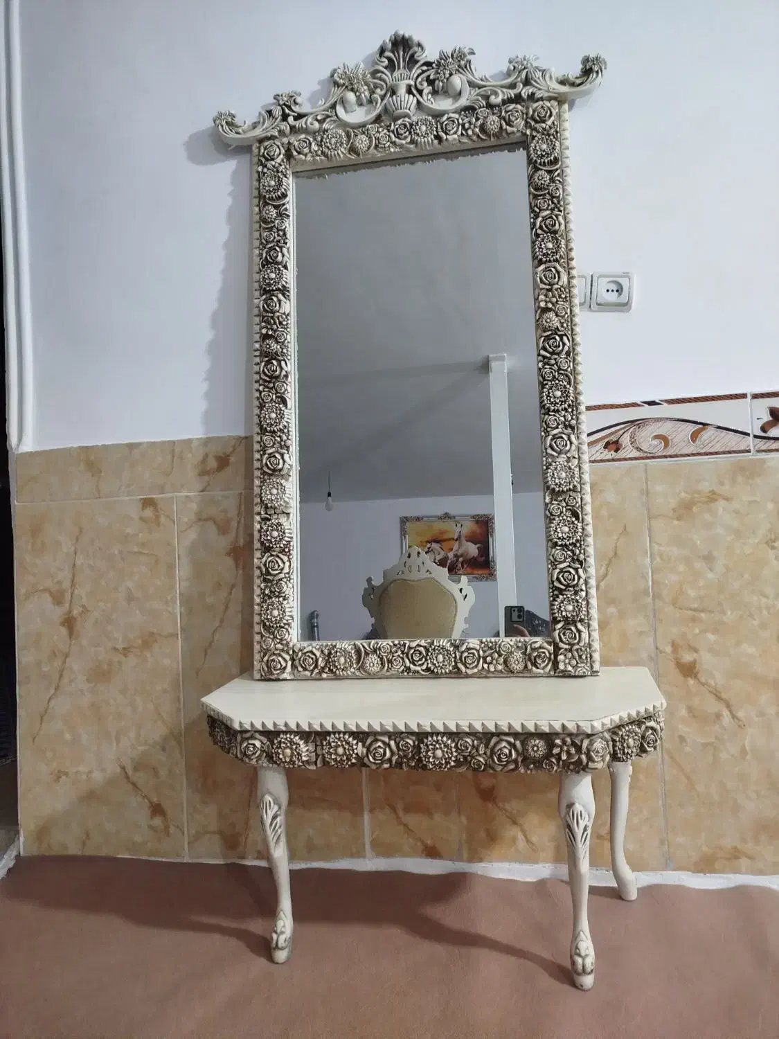 آینه کنسول|بوفه، ویترین، کنسول|تویسرکان, |دیوار