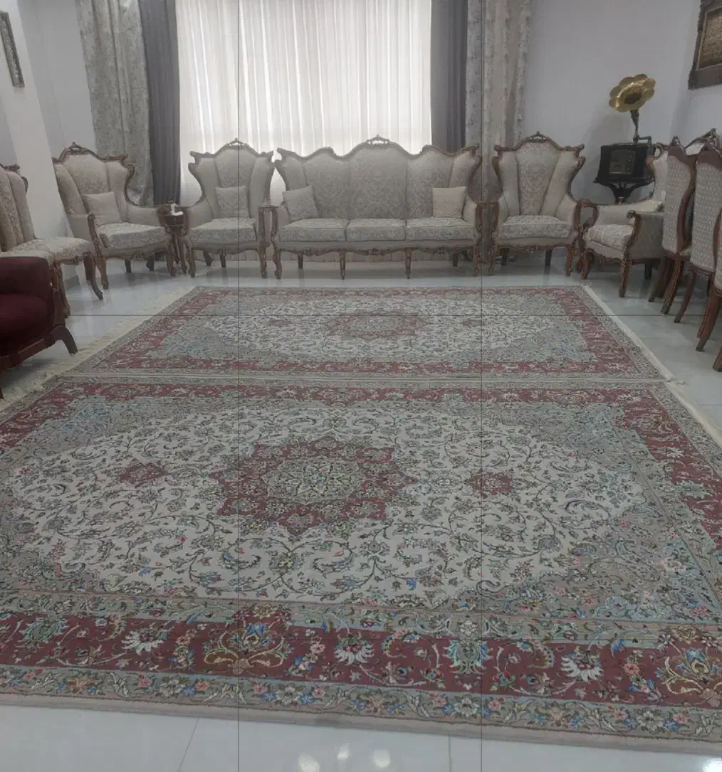 یک جفت فرش دستبافت ۹متری|فرش|ایلام, |دیوار