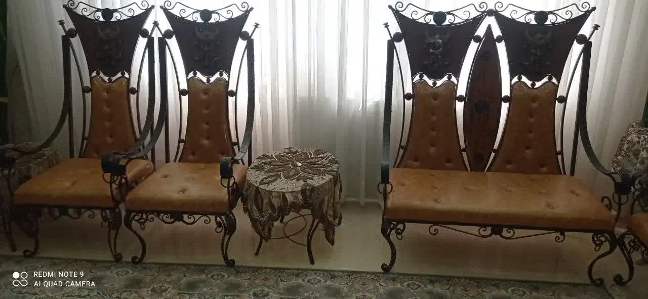 سرویس کامل مبلمان باغی|مبلمان خانگی و میز عسلی|گنبد کاووس, |دیوار