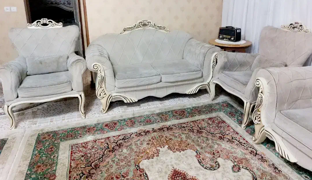 مبل ۷نفره کلاسیک|مبلمان خانگی و میز عسلی|محمدشهر, محمدشهر|دیوار