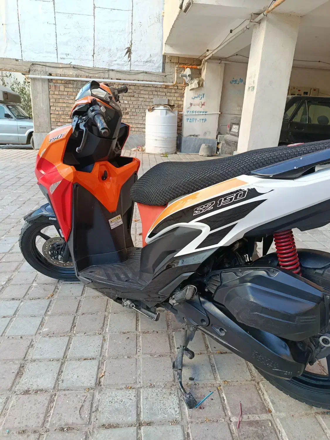 موتور کلیک کویر سالم و تمیز|موتورسیکلت|کلاله, |دیوار