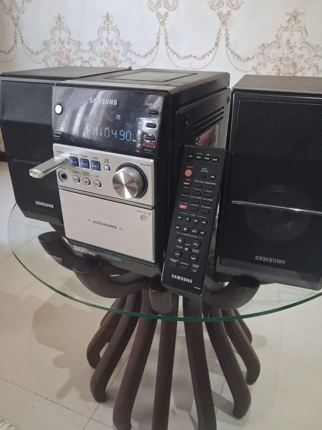 رادیو ضبط فلشخور وبلوتوث دار سامسونگ|سیستم صوتی خانگی|کرج, گوهردشت|دیوار