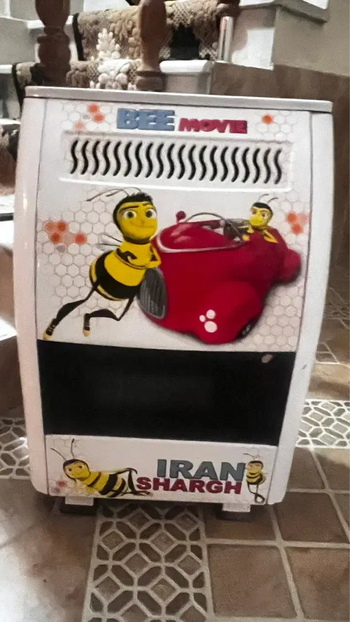 بخاری شش هزار طرح کودک|بخاری، هیتر، شومینه|لاهیجان, شیشه گران|دیوار