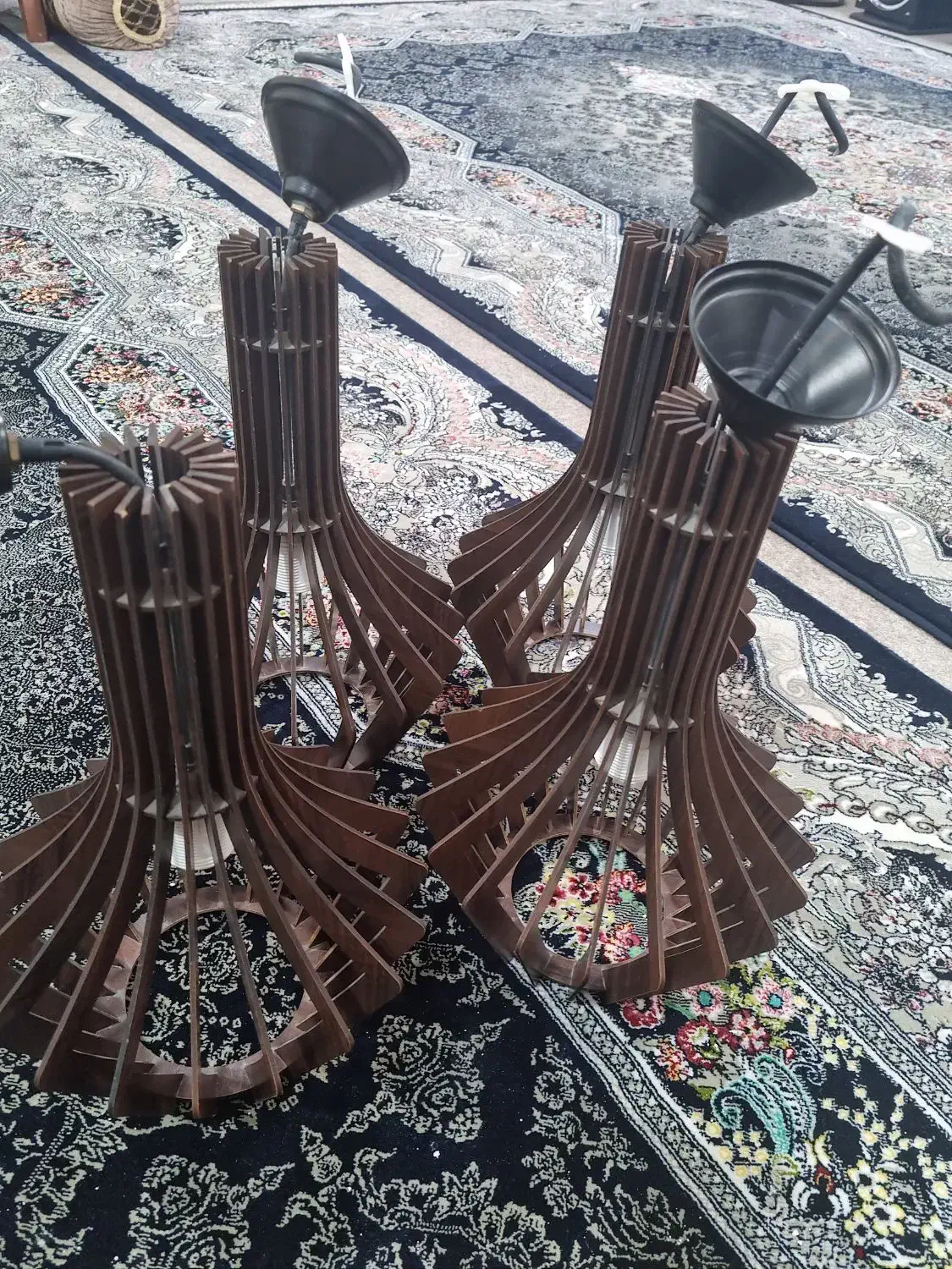 لوستر|لوستر و چراغ آویز|مسجد سلیمان, |دیوار