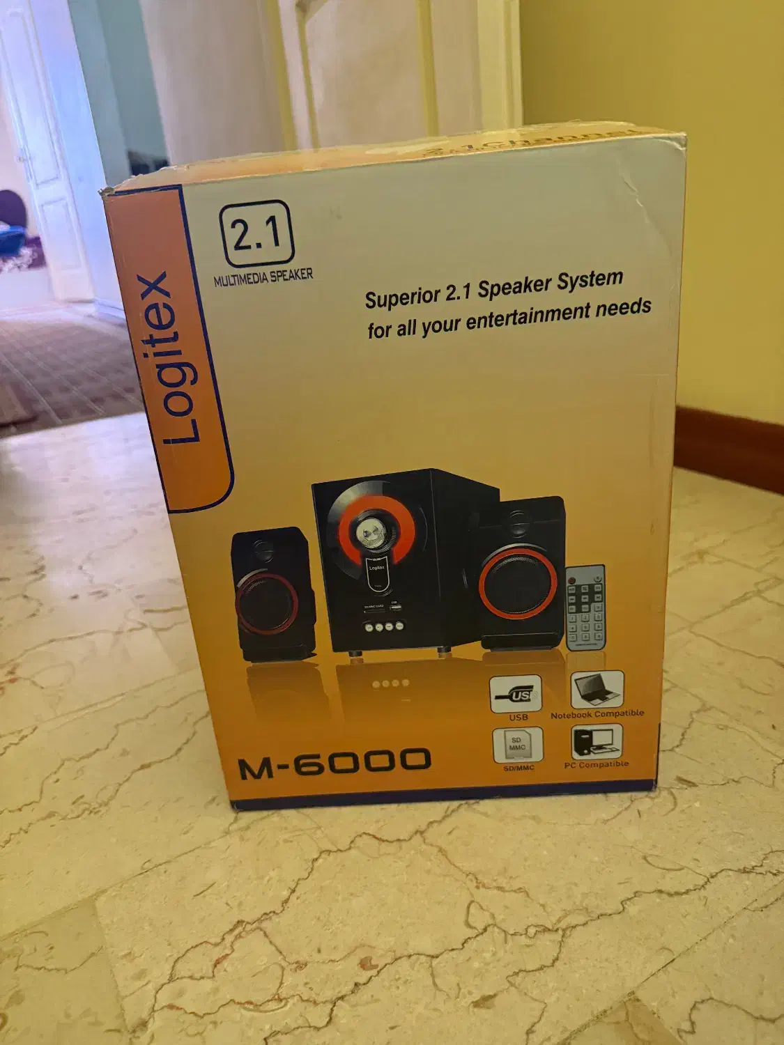 اسپیکر لاجیتکس مدل m6000 نو|سیستم صوتی خانگی|تهران, باغ فیض|دیوار