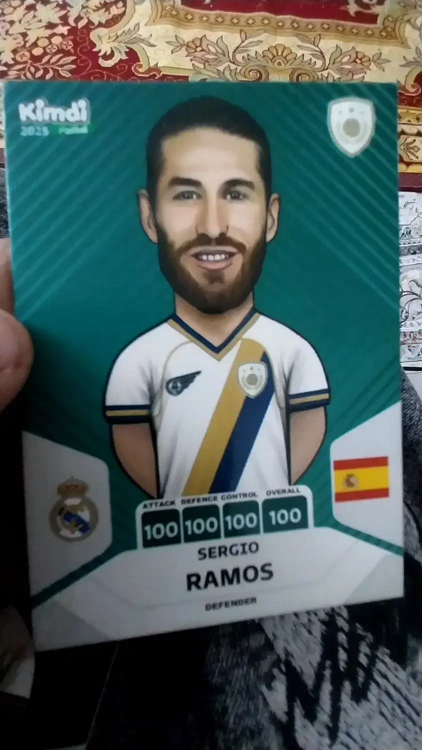 فروش کارت کیمدی رونالدو نازاریو راموس نیدوید|کلکسیون و سرگرمی|شهر بابک, |دیوار