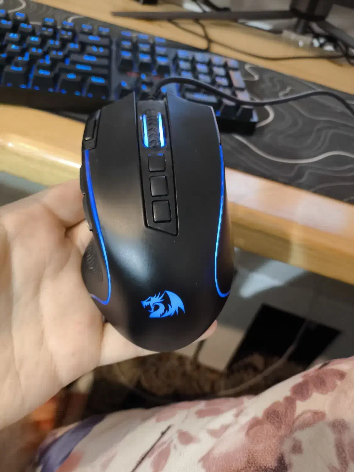 موس red dragon m612 rgb|قطعات و لوازم جانبی رایانه|اصفهان, جلفا|دیوار