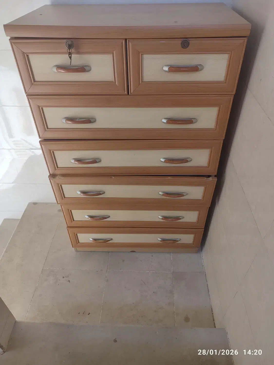 کمد کشویی|جاکفشی، کمد، دراور|شوشتر, |دیوار