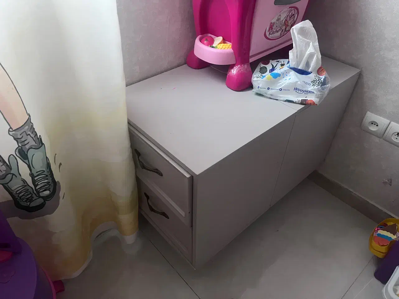 تخت کودک و نوجوان|تخت و سرویس خواب|پرند, فاز ۱|دیوار