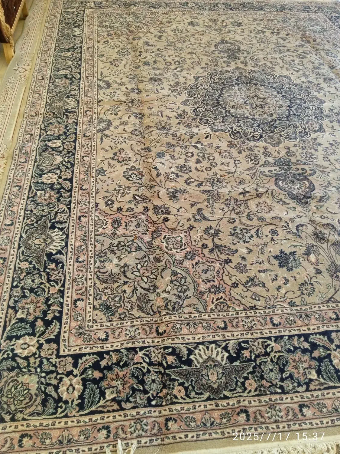 ۲عددفرش ۱۲متری مناسب برای خانه باغ|فرش|خمین, |دیوار