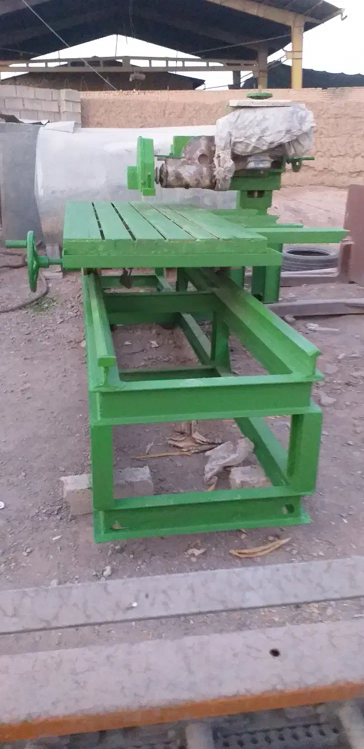 یک دستگاه فرز آبی(سنگ بر) ۴متری سه فاز با تابلو|ماشین‌آلات صنعتی|خمینی‌شهر, |دیوار