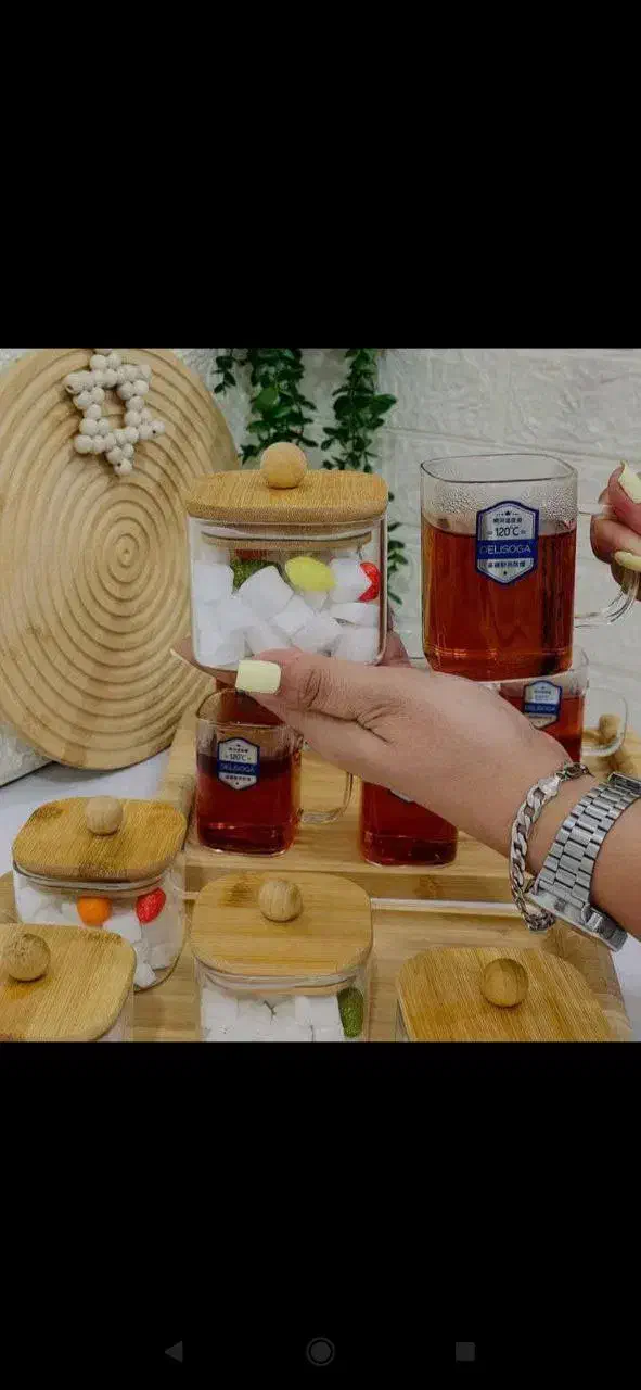 قندان پیرکس|ظروف سرو و پذیرایی|دهگلان, |دیوار