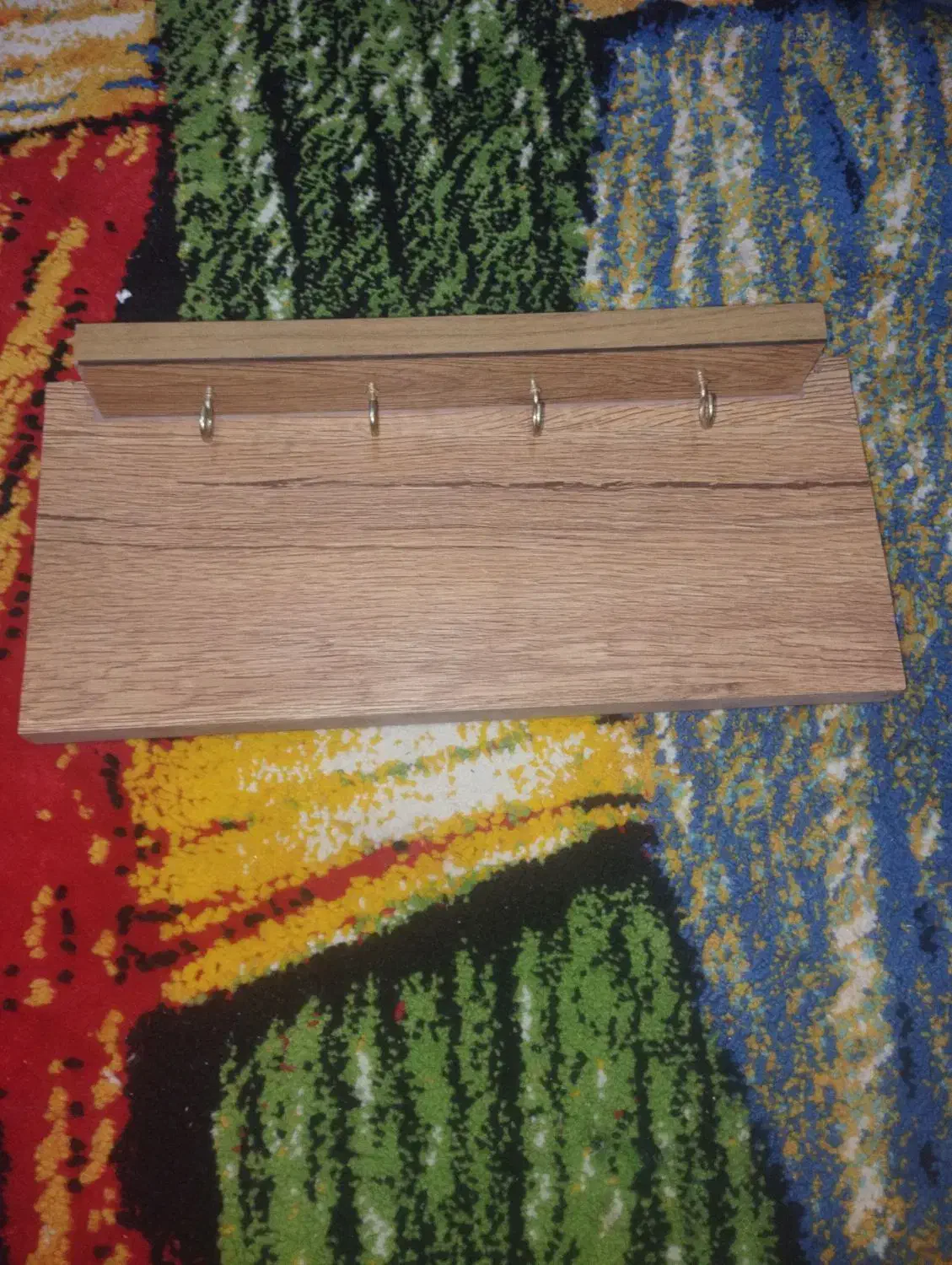 جا کلیدی و جا سوئچی چوبی|ساعت دیواری و تزئینی|کوچصفهان, |دیوار