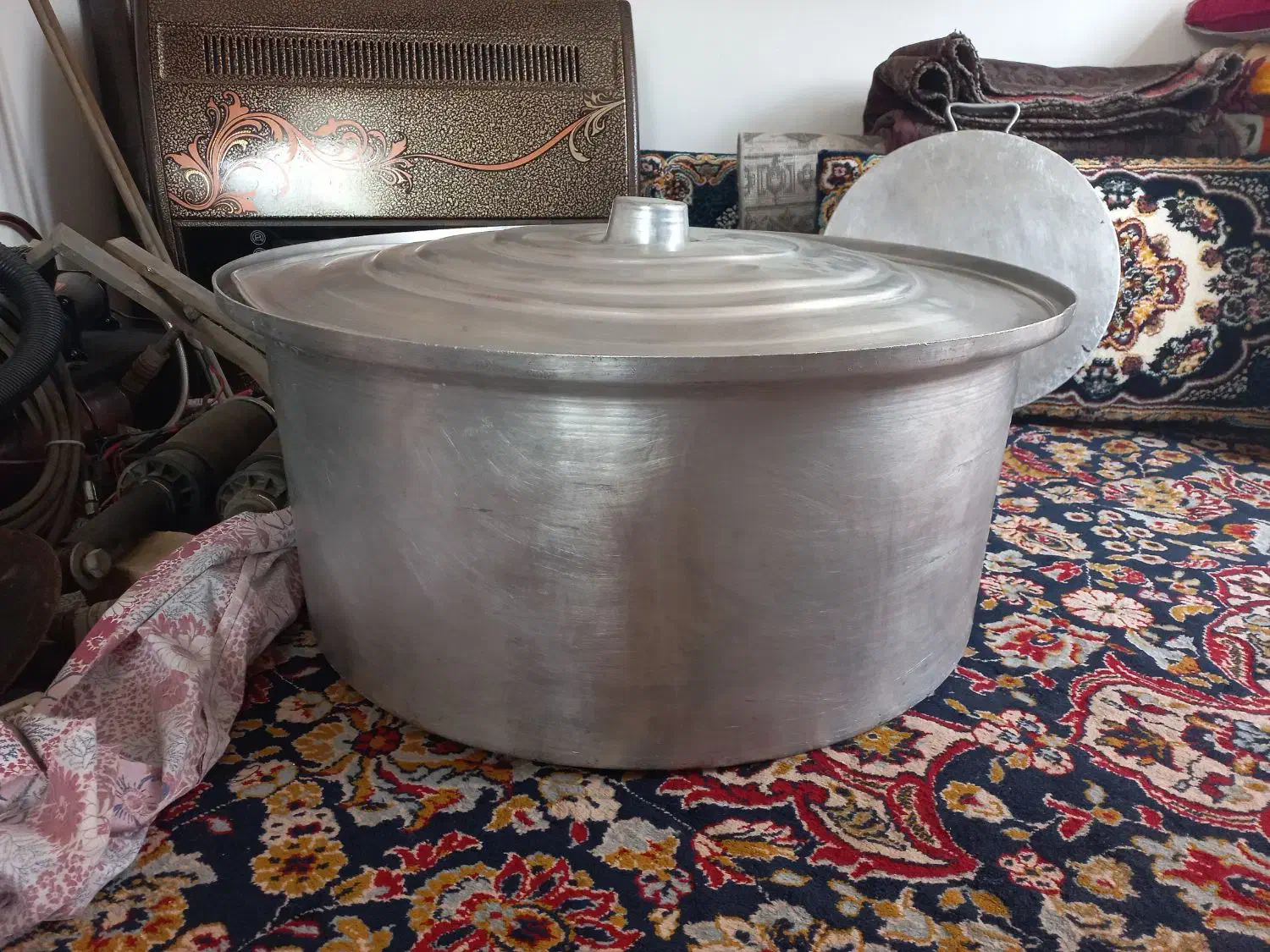 قابلمه روی بزرگ سایز۱۲۰|ظروف پختوپز|چناران, |دیوار