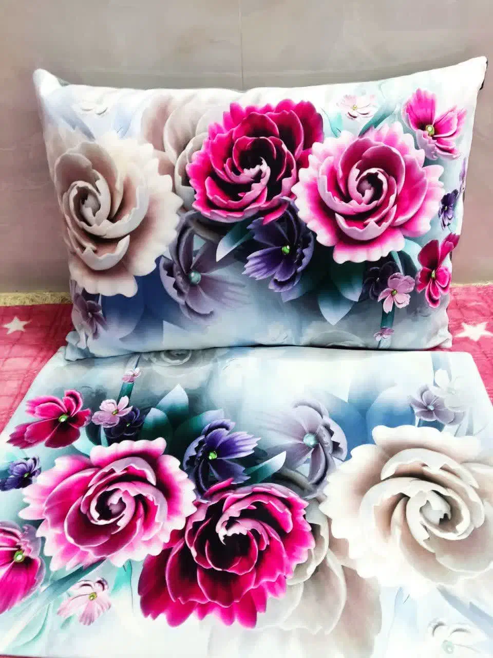 روبالشتی|رختخواب، بالش، پتو|باسمنج, |دیوار