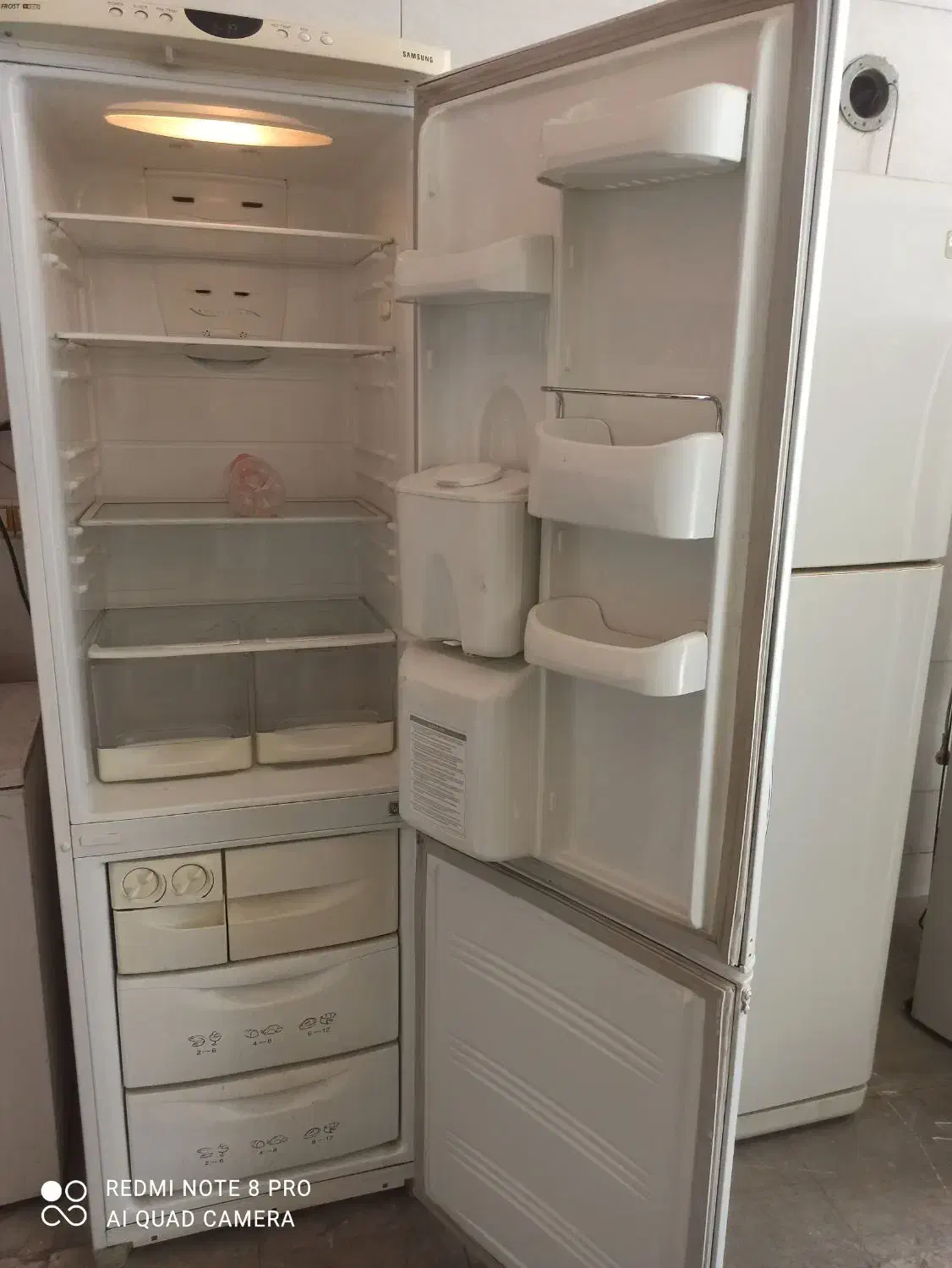 یخچال فریزر سامسونگ بشرط سالم با ضمانت|یخچال و فریزر|تهران, تهرانسر شمالی|دیوار
