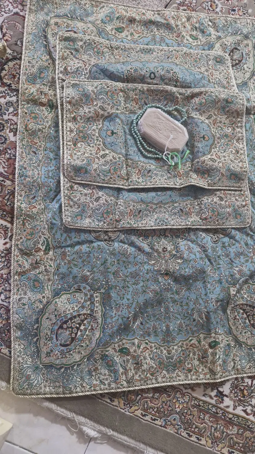 ۳عددسجاده و جانماز طرح شاه عباسی|صنایع دستی و سایر لوازم تزئینی|تهران, دولتخواه جنوبی|دیوار