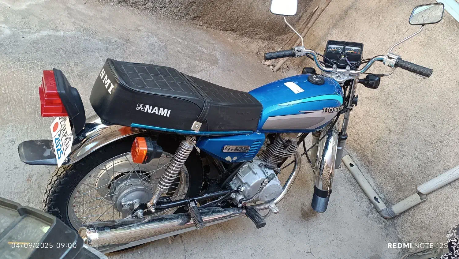 موتور 125 هوندا86 مزایده|موتورسیکلت|سنندج, |دیوار