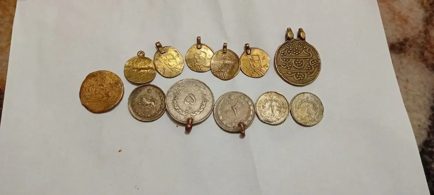 فروش تعدادی سکه قدیمی|کلکسیون سکه، تمبر، اسکناس|مرودشت, دولت آباد|دیوار
