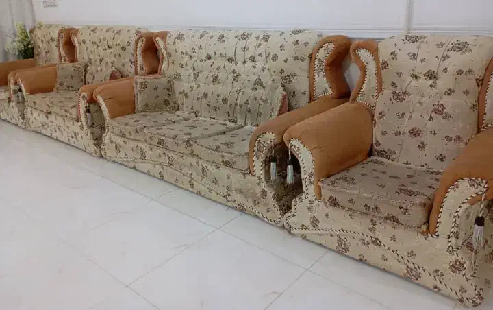 مبل راحتی 7 نفره|مبلمان خانگی و میز عسلی|برازجان, |دیوار