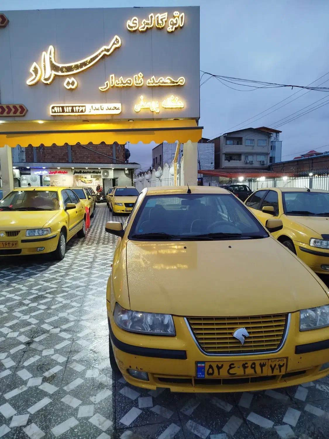 سمند مدل1400 بین شهری ع پلاک|خودرو سواری و وانت|قائمشهر, |دیوار