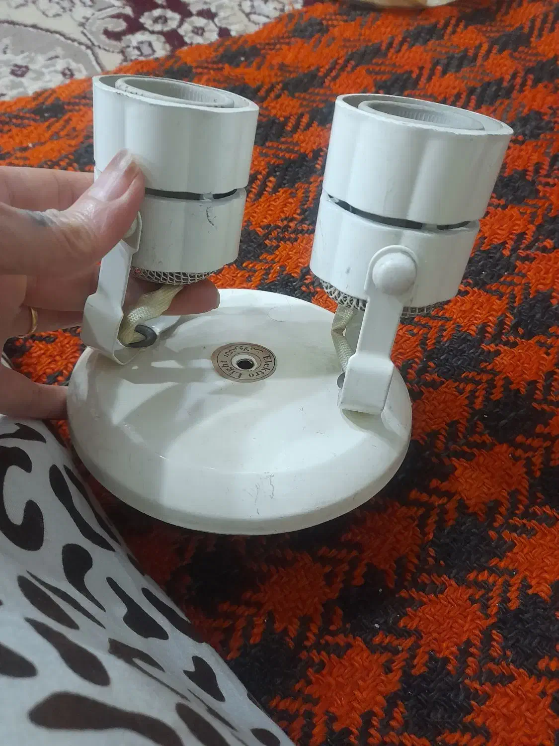 جالامپی سقفی دوتایی|لامپ و چراغ|اهواز, شریعتی جنوبی|دیوار