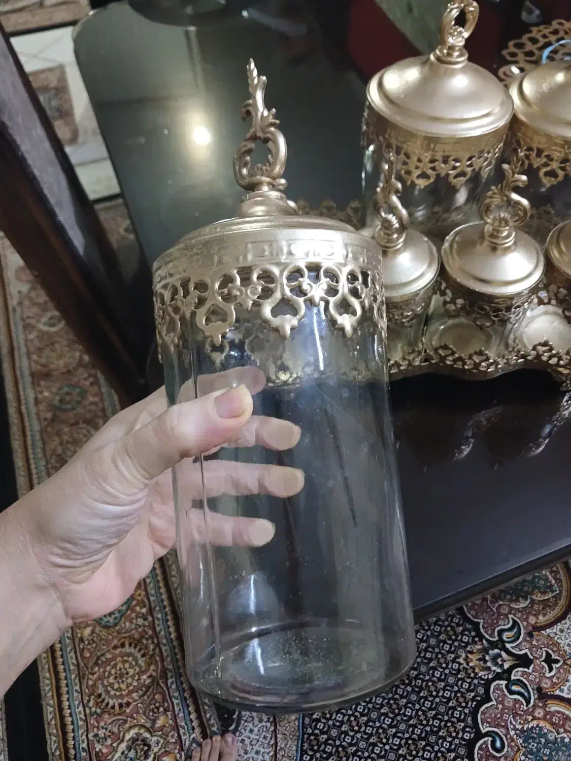 سرویس پا سماور ی|ظروف سرو و پذیرایی|قدس, شهرقدس|دیوار