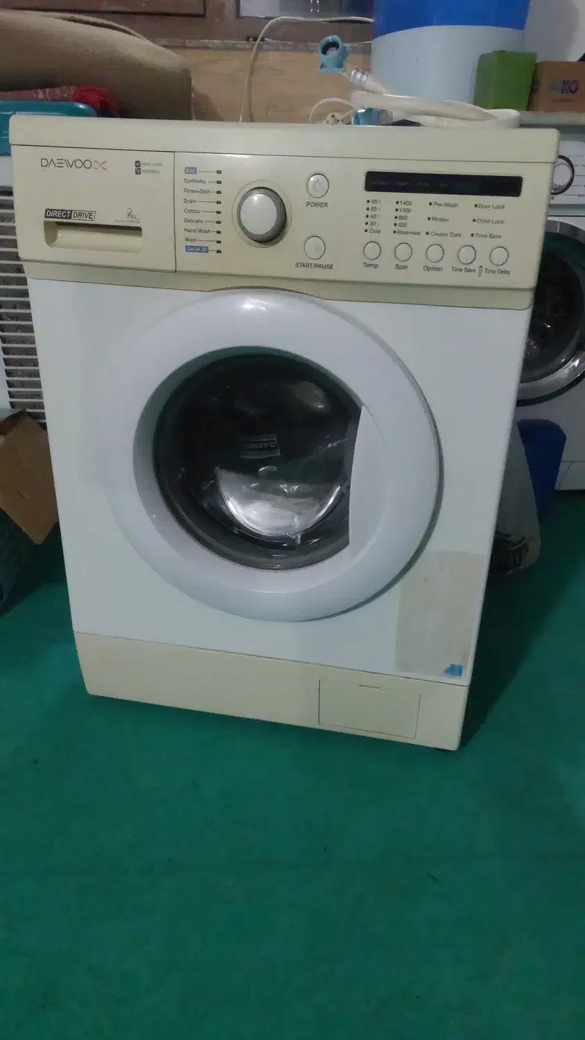 لباسشویی ۸ کیلویی بدون تسمه دوو|ماشین لباسشویی و خشککن لباس|آباده, |دیوار